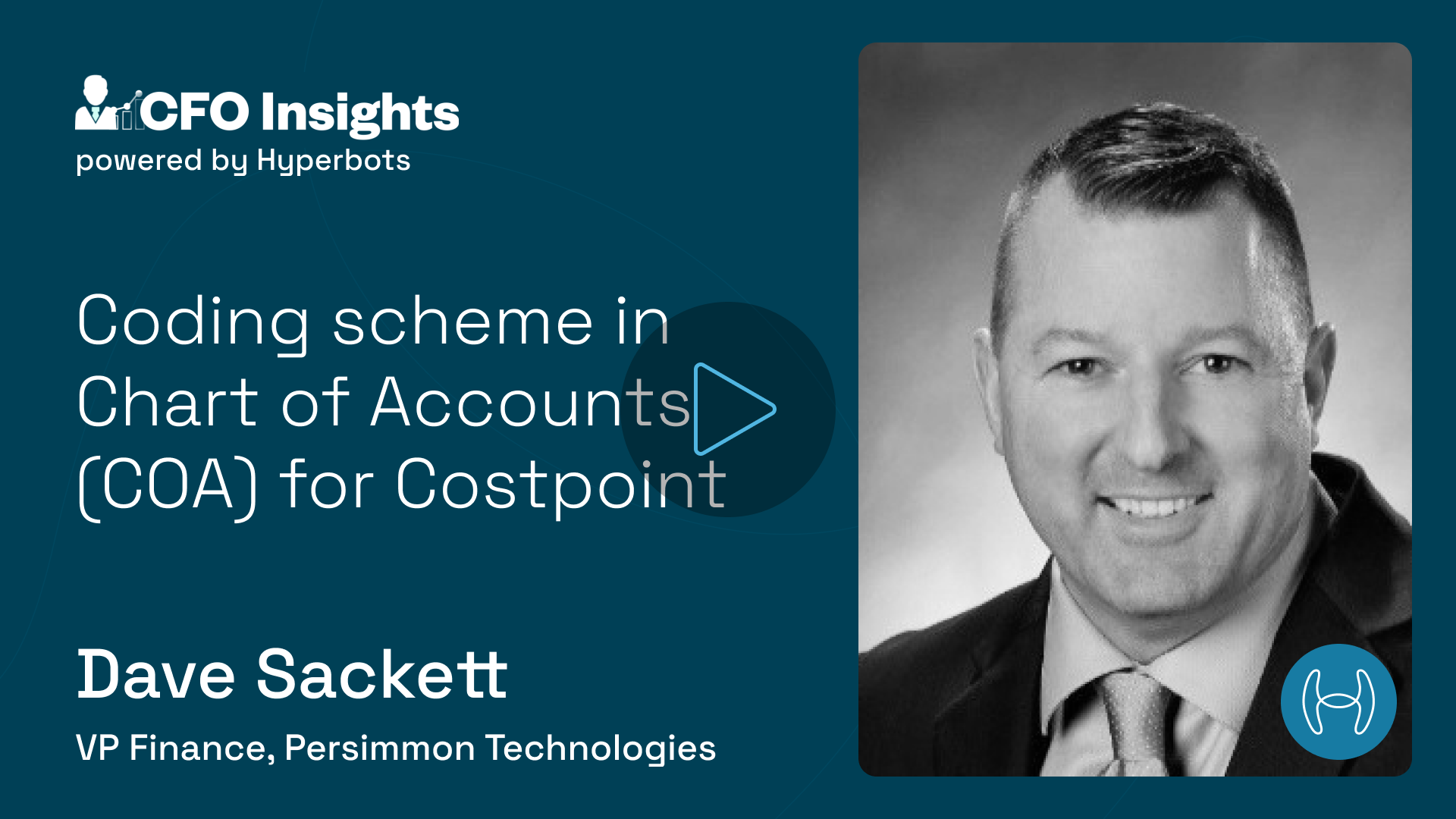 Coding scheme in chart of accounts for Costpoint